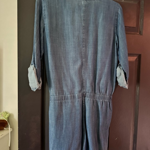 Loft Denim Romper - Picture 2 of 4